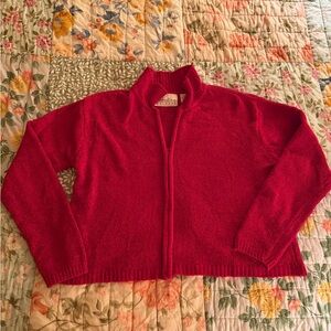 Carolina Colors Cardigan Red